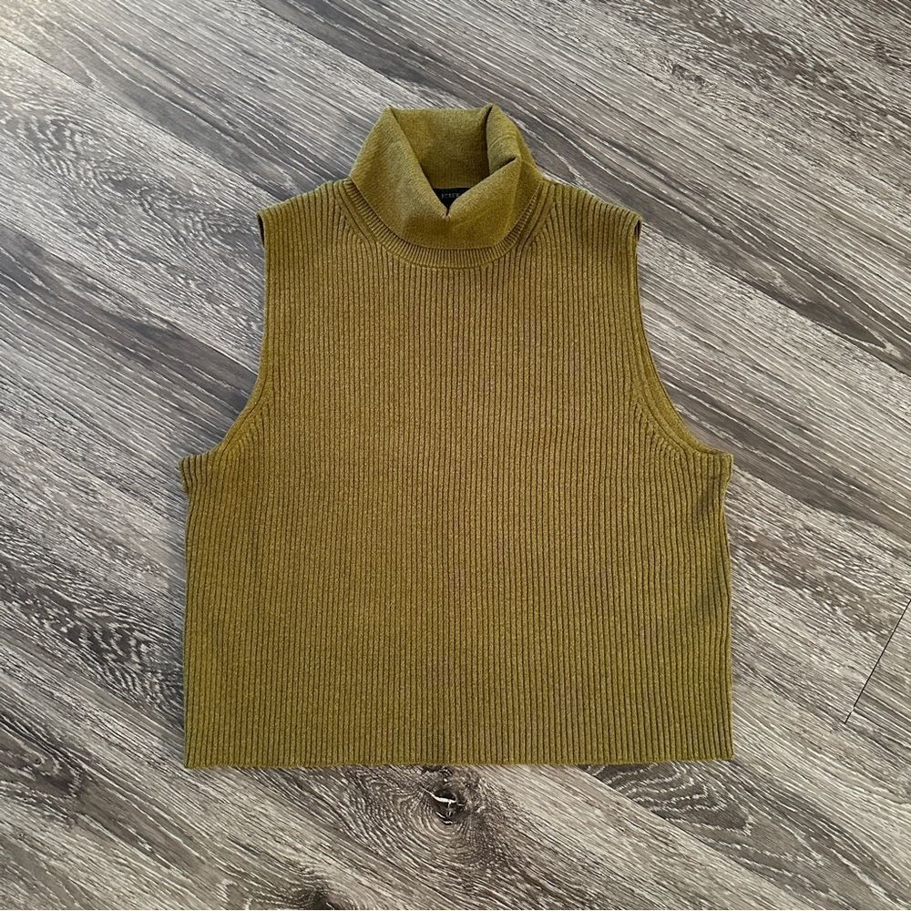J. Crew Sleeveless Turtleneck Sweater